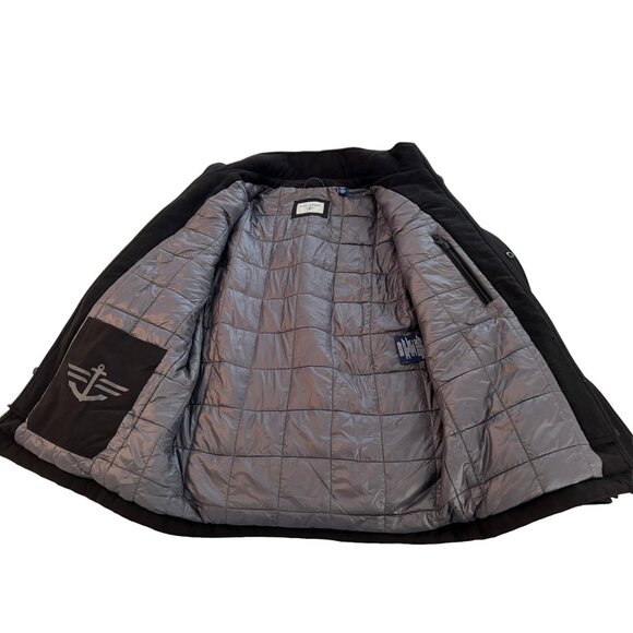 Men's Dockers Softshell Jacket with Quilted Lining Black, Size Small 40" Chest - Picture 4 of 9